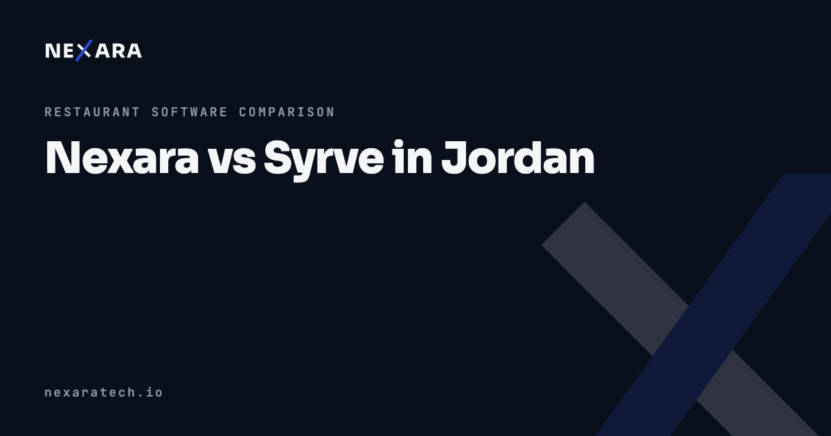Nexara vs Syrve in Jordan